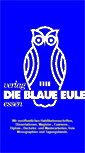 Mobile Screenshot of die-blaue-eule.de